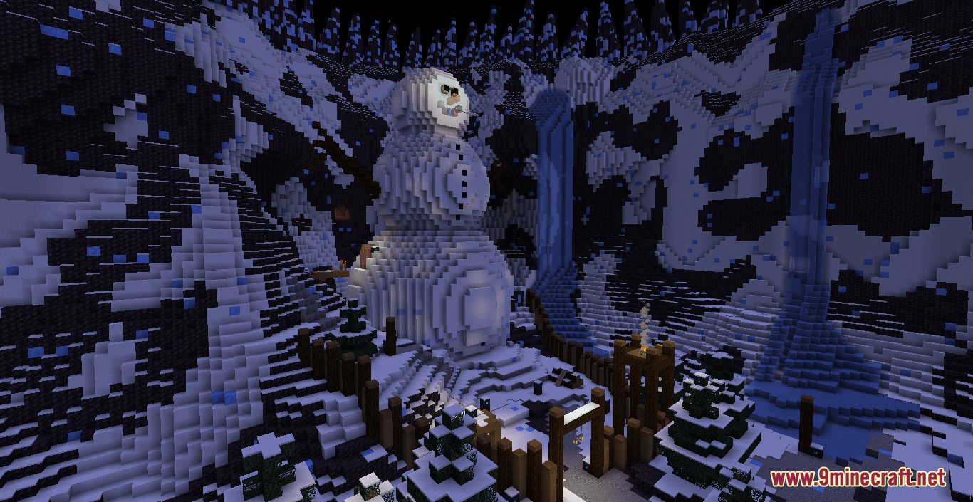 Bonhommes de Neige Map (1.17.1) - An Adventure Through the Snow 9