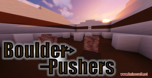 Boulder Pushers Map (1.18.2) – Push the Bulder to Its Goal Thumbnail