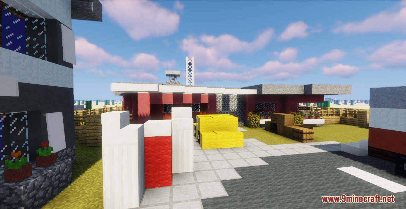 Call of Duty: Black Ops Nuketown Map (1.20.4, 1.19.4) - A Fully Functional PvP Game 10