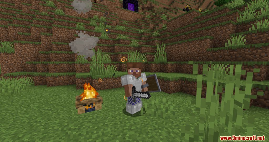 Campfire Spawn and Tweaks Mod (1.20.4, 1.19.4) - Respawn Interdimensionally 9