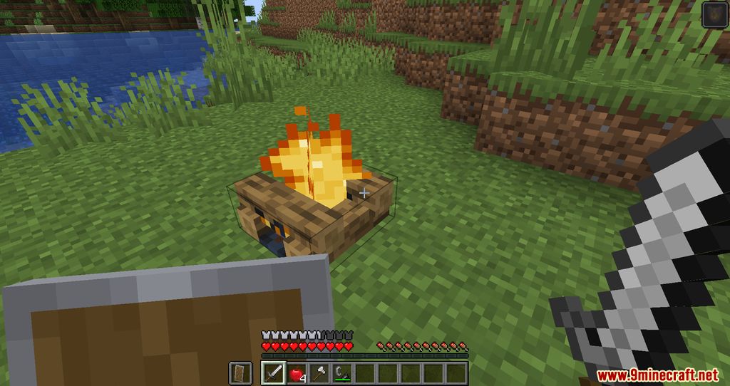 Campfire Spawn and Tweaks Mod (1.20.4, 1.19.4) - Respawn Interdimensionally 10