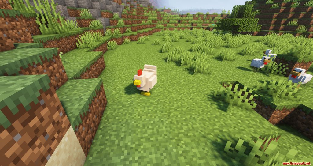 Chicken Mod (1.16.5) – New Chicken Variants around the World 3