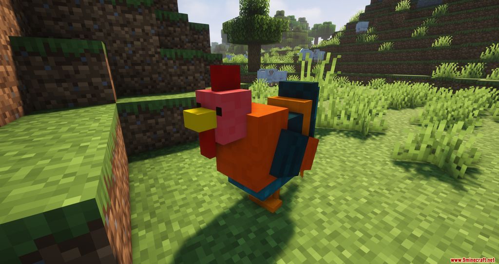 Chicken Mod (1.16.5) – New Chicken Variants around the World 2