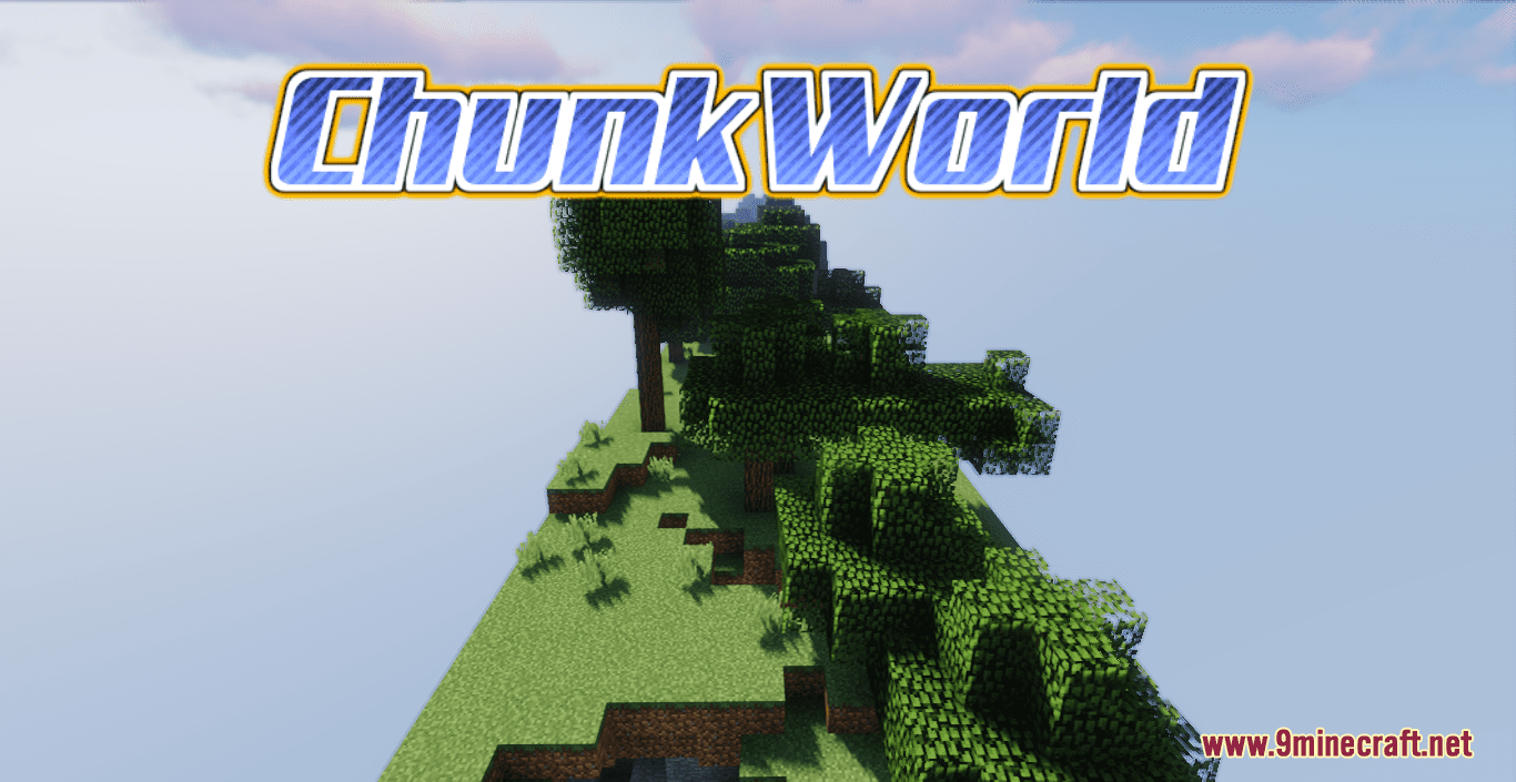 ChunkWorld Map (1.20.4, 1.19.4) - A World With One-Chunk Width 1