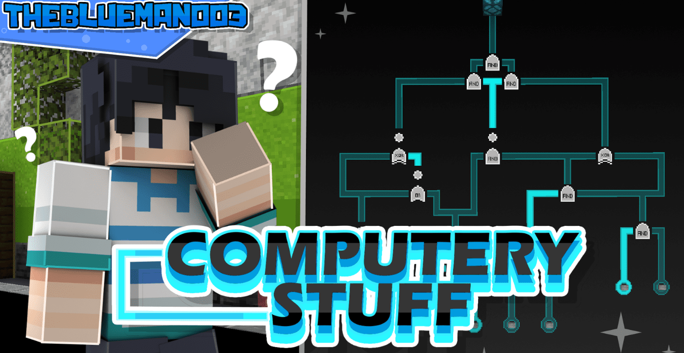 Computery Stuff: Remaster Map (1.19.3, 1.18.1) - All about Circuit and Sequential logic! 1