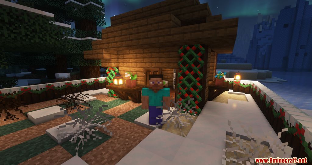 Decorative Winter Mod (1.20.4, 1.18.2) - Decorate Your Homebase With Winter-themed Items 8