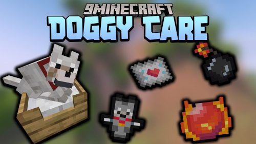 Doggy Care Data Pack (1.19.3, 1.18.2) – Level up your Pet Dogs Thumbnail