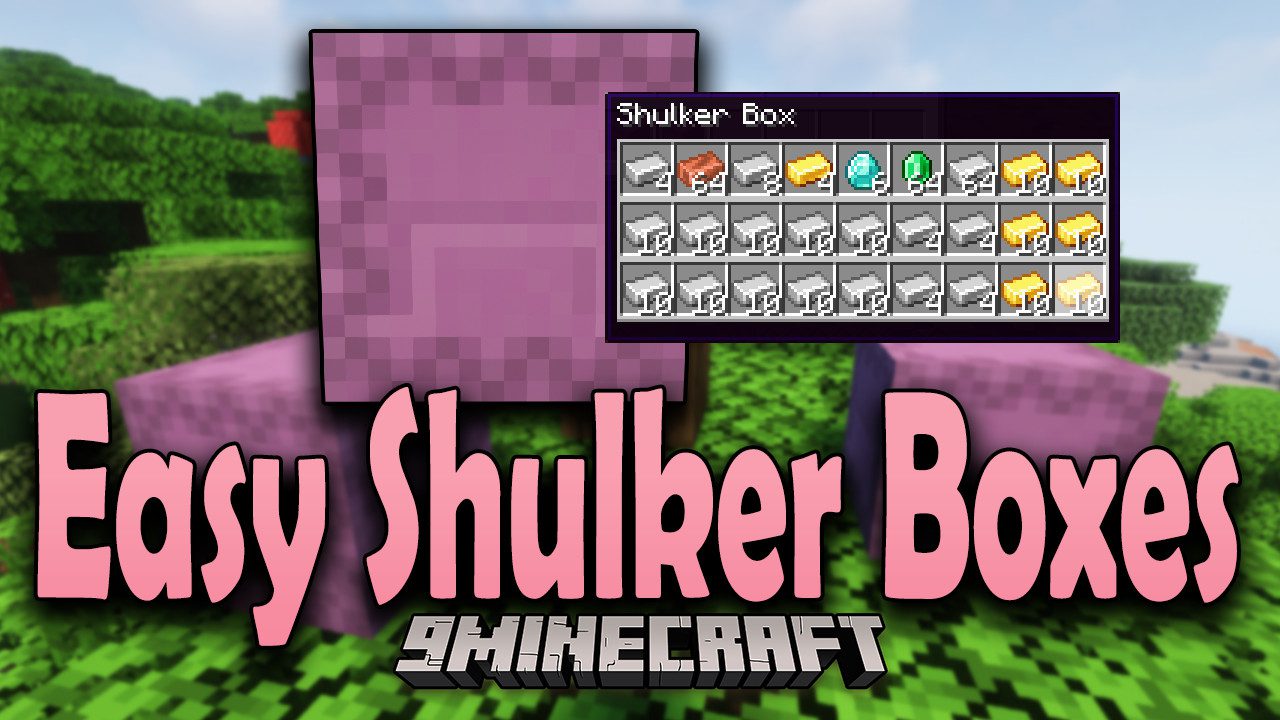 Easy Shulker Boxes Mod (1.20.4, 1.19.4) – Making Shulker Boxes More Usable 1