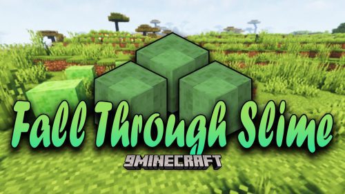 Fall Through Slime Mod (1.21.1, 1.20.1) – Slime will no longer support your weight Thumbnail