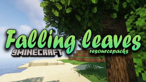 Falling Leaves Resource Pack (1.20.6, 1.20.1) – Texture Pack Thumbnail