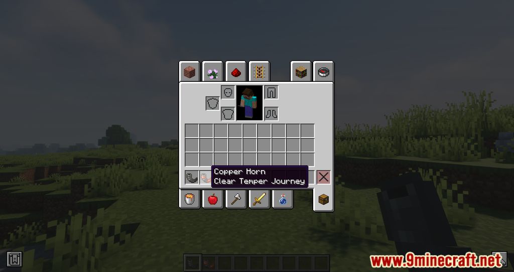 Goat Horns and Copper Horns Mod (1.18.2, 1.17.1) – Play music with Horns 8