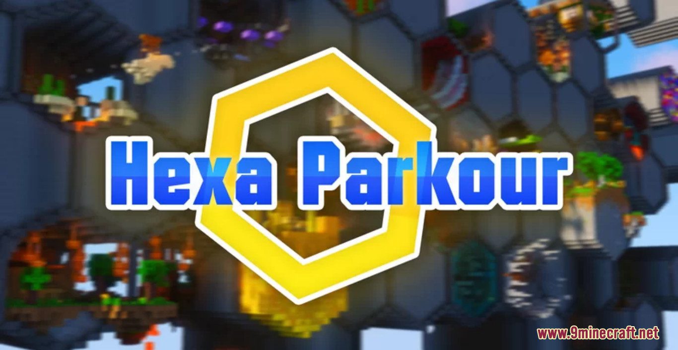 Hexa Parkour Map (1.19.3, 1.18.2) - A Hexagon Themed Parkour 1