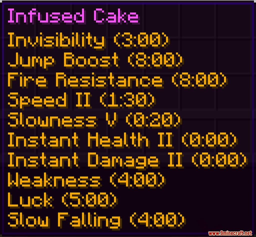 Infused Cakes Data Pack (1.19.4, 1.18.2) - Cakes with Potions 13
