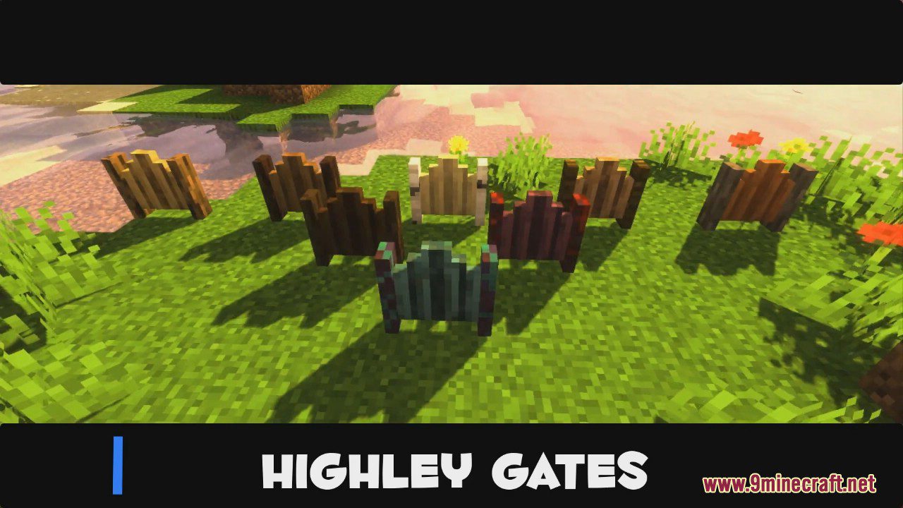 Macaw's Fences and Walls Mod (1.20.2, 1.19.4) - New Vanila Styled Gates 11