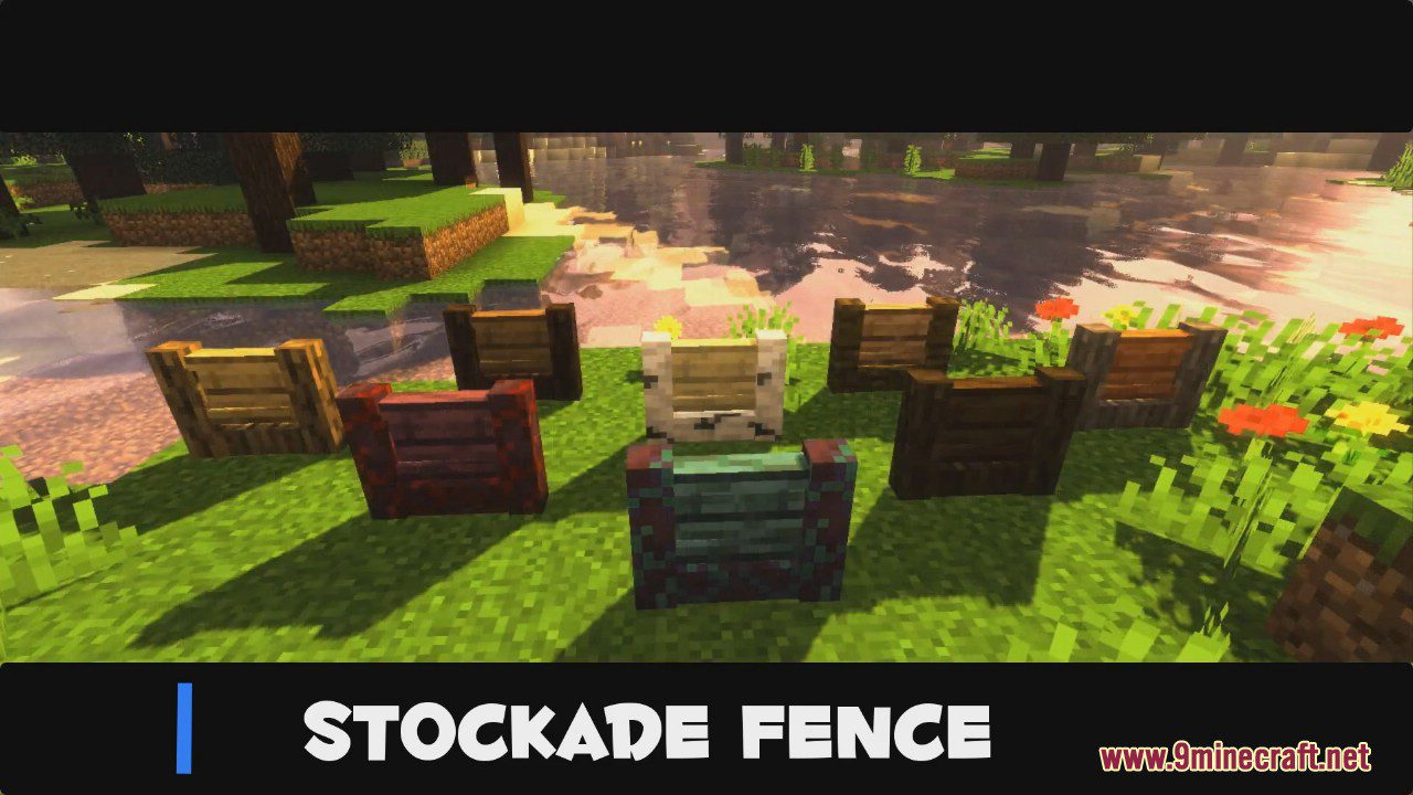 Macaw's Fences and Walls Mod (1.20.2, 1.19.4) - New Vanila Styled Gates 9