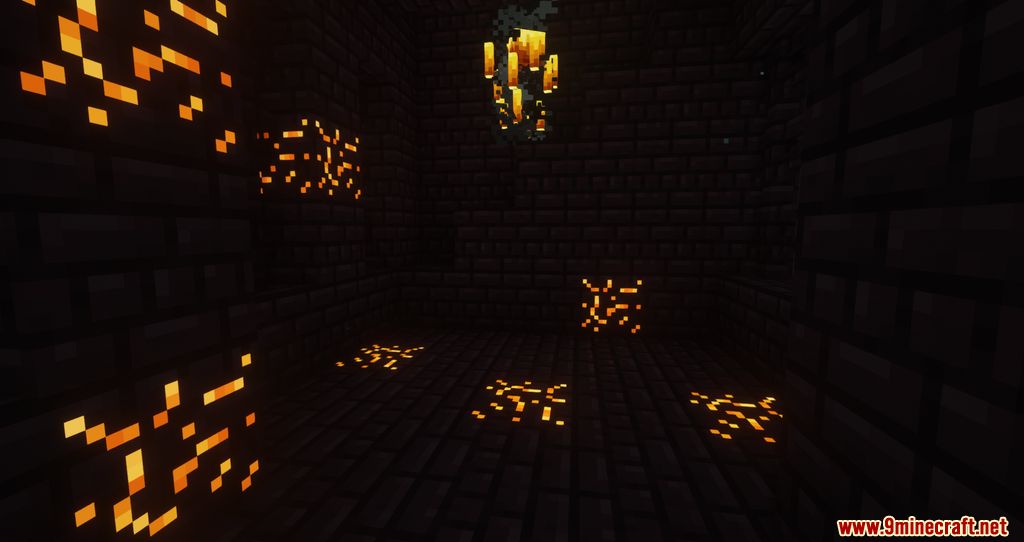 Magma Cracked Nether Bricks Resource Pack (1.20.6, 1.20.1) - Texture Pack 4