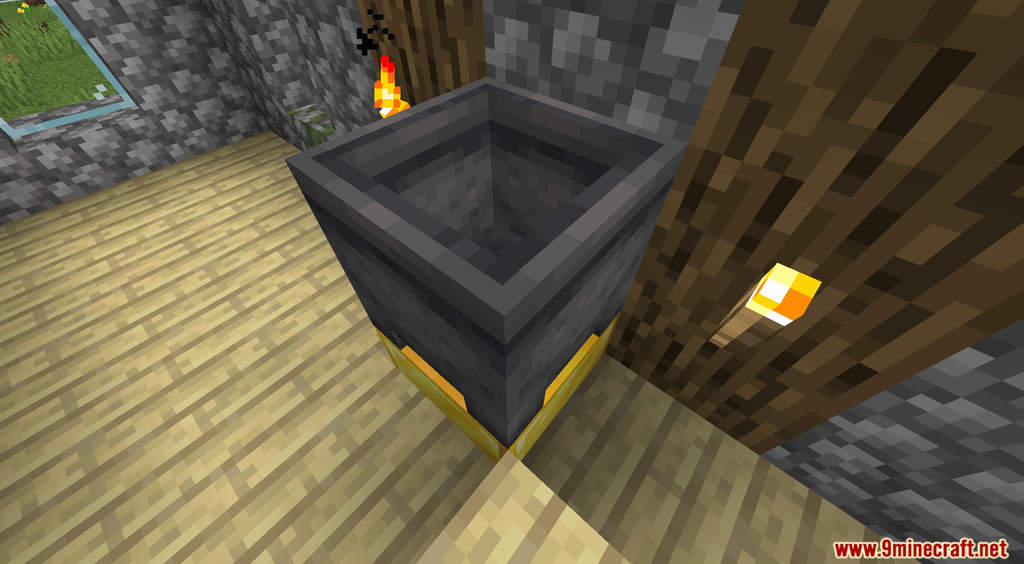 Minecraft But Filling Cauldron Gives OP Loots Data Pack (1.19.3, 1.18.2) 2