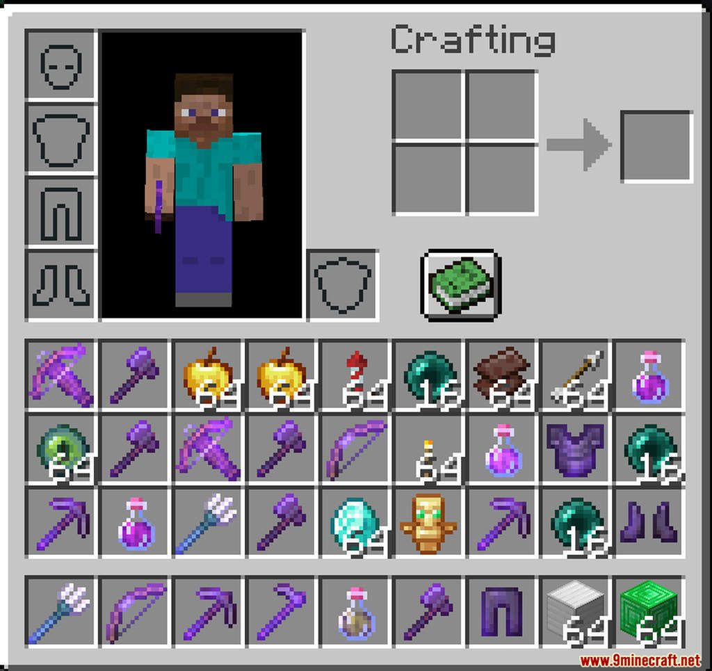 Minecraft But Filling Cauldron Gives OP Loots Data Pack (1.19.3, 1.18.2) 11