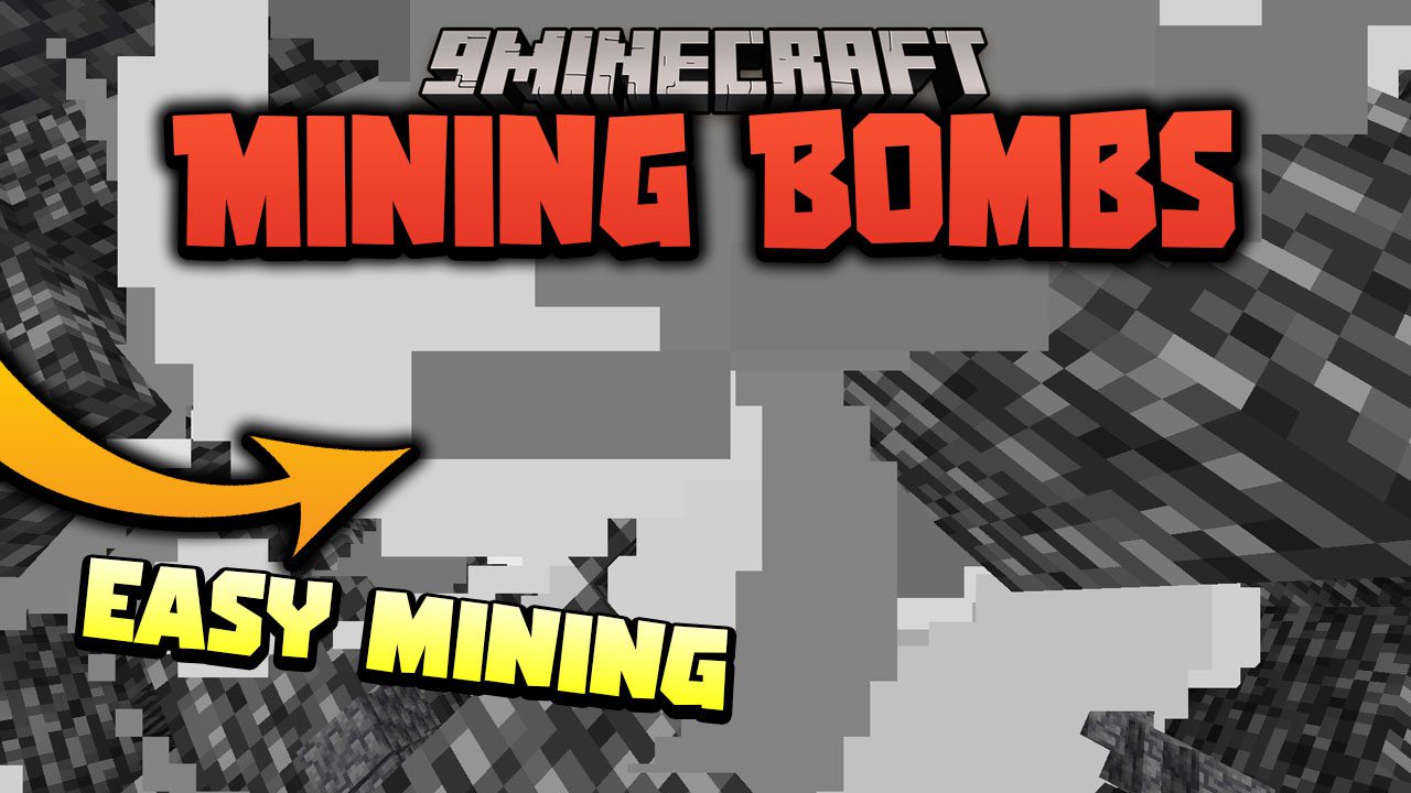 Minecraft But There Is Mining Bomb (1.19.3, 1.18.2) 1