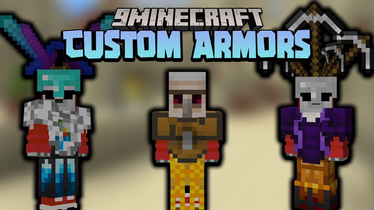 Minecraft But With Custom Armor Data Pack (1.19.3, 1.18.2) - Armors with Unique Abilities 1