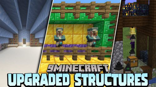 Minecraft But You Can Combine And Upgrade Structures Data Pack (1.19.3, 1.18.2) Thumbnail