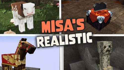 Misa’s Realistic Resource Pack (1.20.6, 1.20.1) – Texture Pack Thumbnail