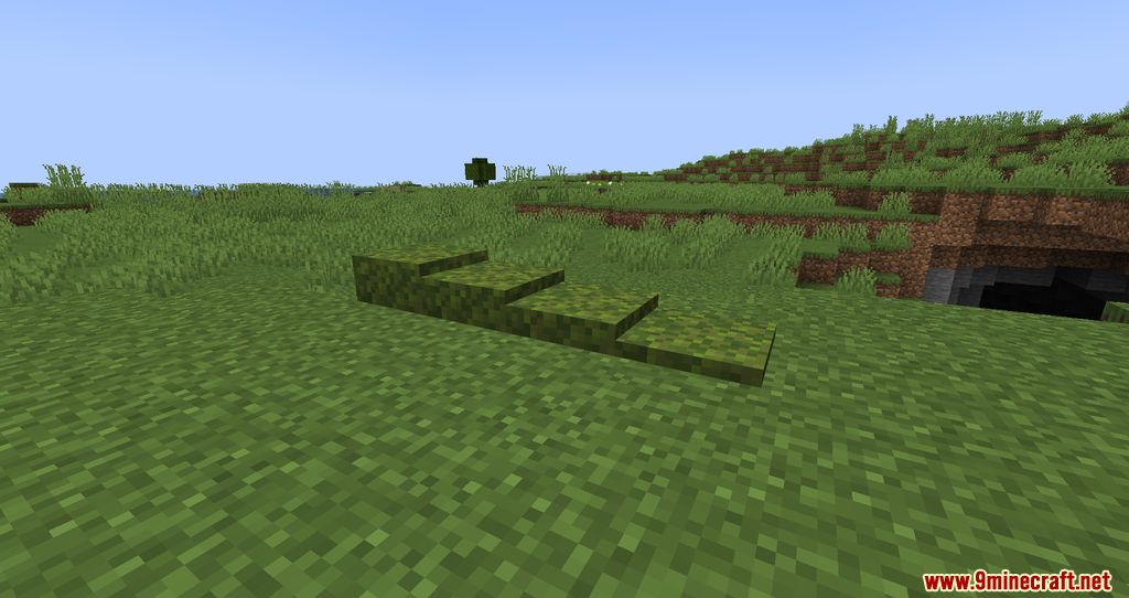 Moss Layers Mod (1.20.6, 1.20.1) - Blocks getting Moss over times 7