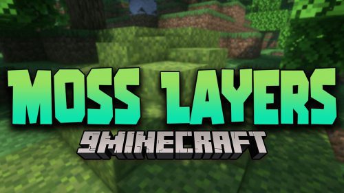 Moss Layers Mod (1.19.4, 1.18.2) – Blocks getting Moss over times Thumbnail