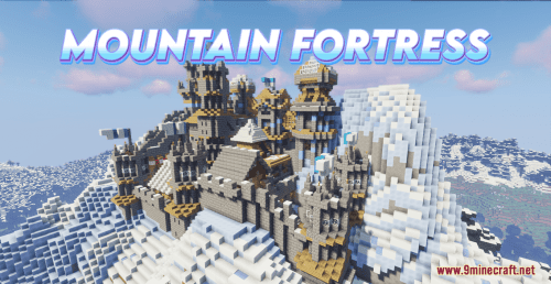 Mountain Fortress Map (1.20.4, 1.19.4) – Medieval Survival Castle Thumbnail