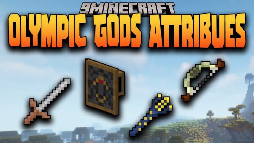 Olympic Gods’ Attribues Mod (1.18.2, 1.17.1) – Wielding the Power of Gods Thumbnail