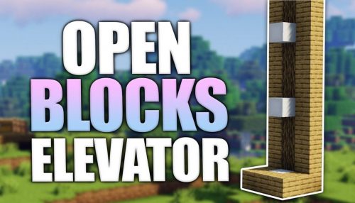 OpenBlocks Elevator Mod (1.20.4, 1.19.4) – Fastest Elevator Ever Thumbnail