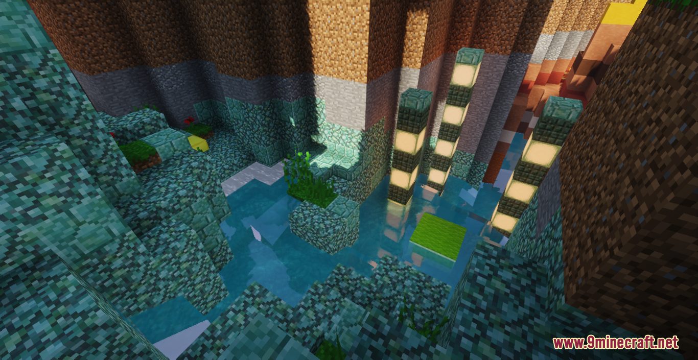 Parkour Ravine Map (1.21.1, 1.20.1) - Adventure In a Long and Winding Ravine 8