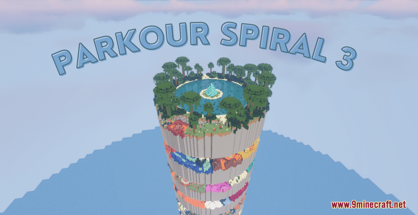 Parkour Spiral 3 Map (1.20.4, 1.19.4) - Enjoy the Endless Fun! 1