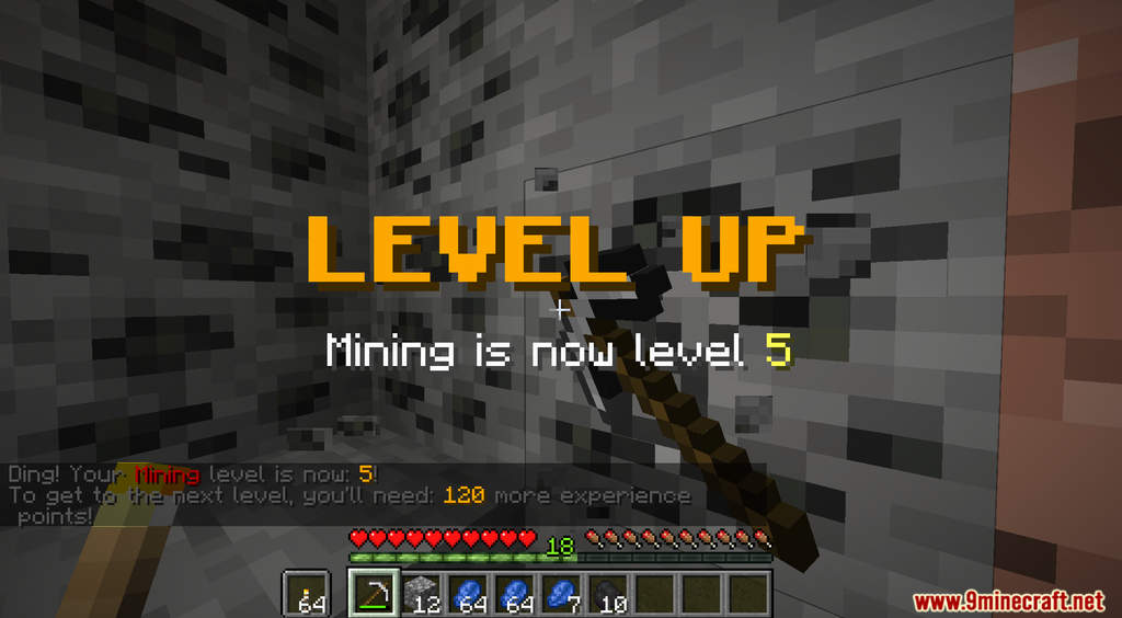 RPG Mining Data Pack (1.18.2, 1.17.1) - Level up your Mining skill 6