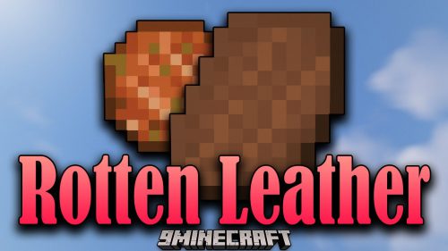 Rotten Leather Mod (1.20.4, 1.19.2) – Create Leather out of Rotten Flesh Thumbnail