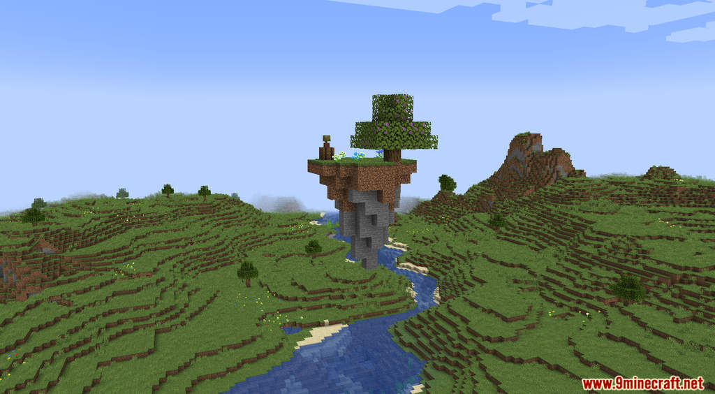 Sky Islands Data Pack (1.18.2, 1.17.1) - Nature Floating Islands! 3