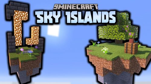 Sky Islands Data Pack (1.18.2, 1.17.1) – Nature Floating Islands! Thumbnail