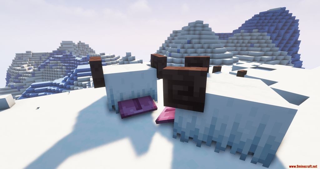 Snuffles Mod (1.20.4, 1.19.4) – A New Mob to Snowy Biomes 2