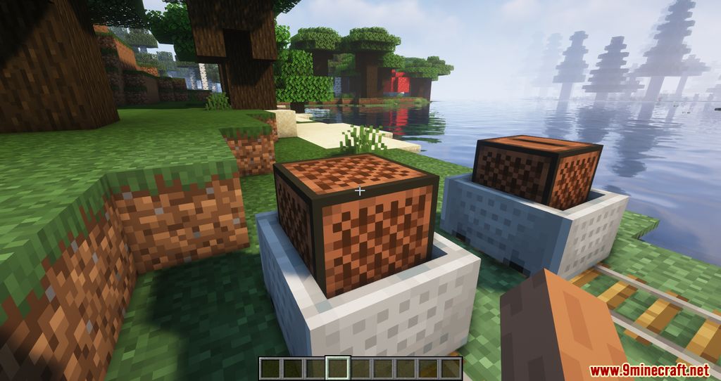 Sound-Track Mod (1.19.3, 1.18.2) - Minecart Jukebox added into the game 6