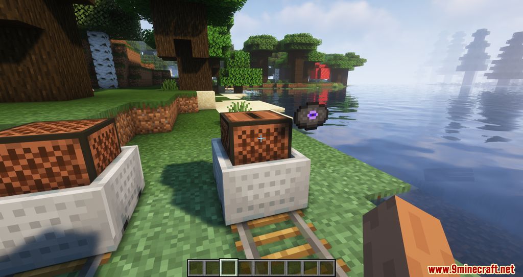 Sound-Track Mod (1.19.3, 1.18.2) - Minecart Jukebox added into the game 9