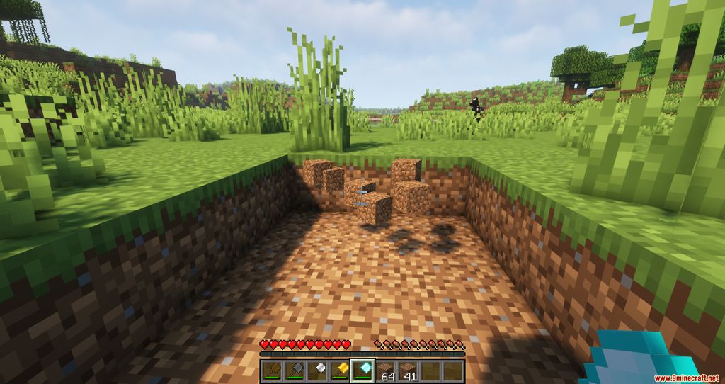 Spades Extension Mod (1.18.2, 1.17.1) – Dig a wider area 6