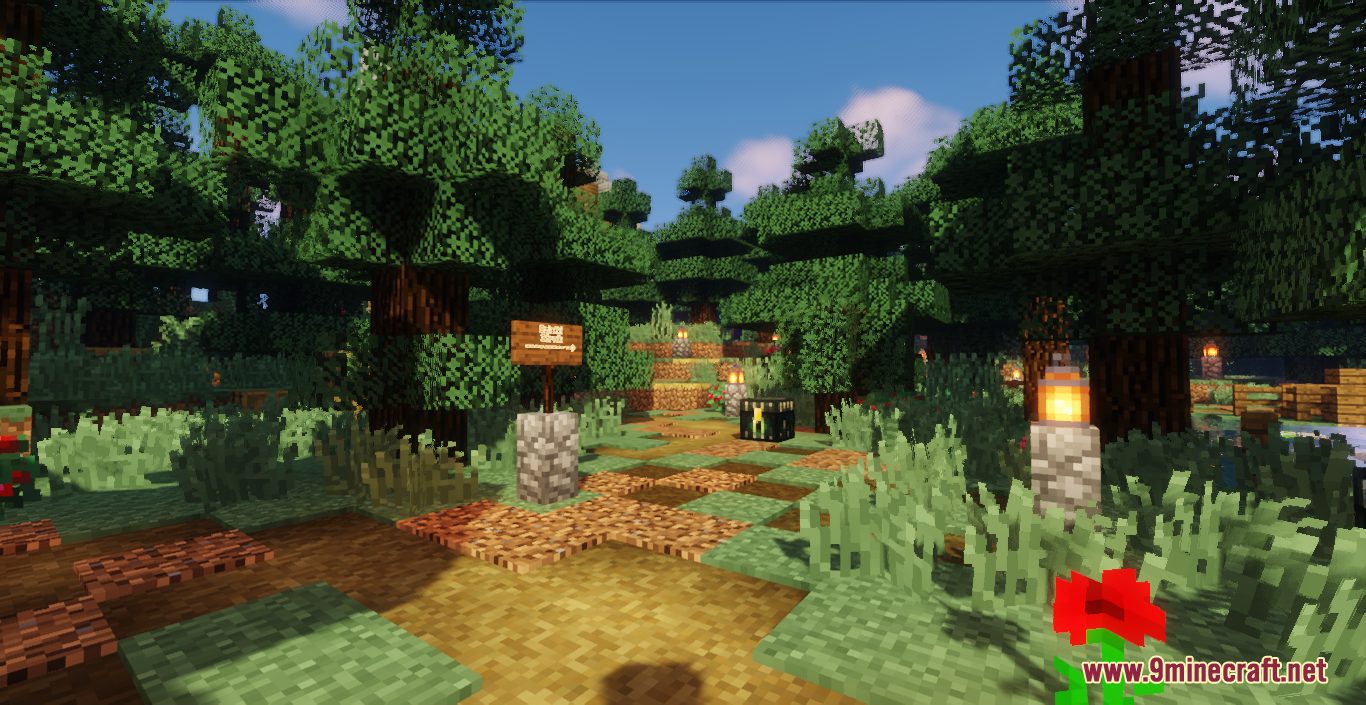 Survival Taiga Map (1.21.1, 1.20.1) - Taiga Tranquility 2