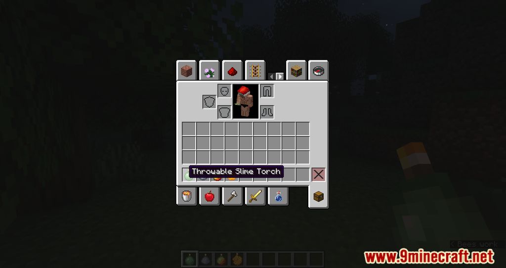 Throwable Torch Mod (1.19.4, 1.18.2) – Throwing Light Source onto the Walls 3