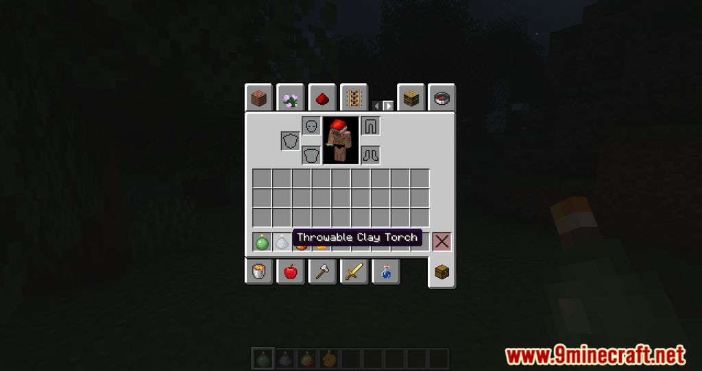 Throwable Torch Mod (1.19.4, 1.18.2) – Throwing Light Source onto the Walls 4