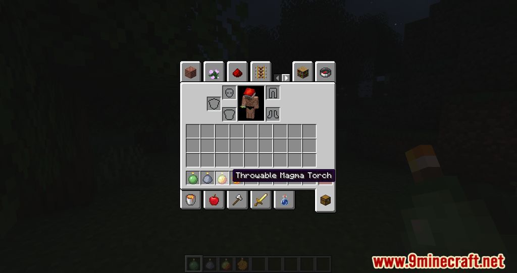 Throwable Torch Mod (1.19.4, 1.18.2) – Throwing Light Source onto the Walls 5