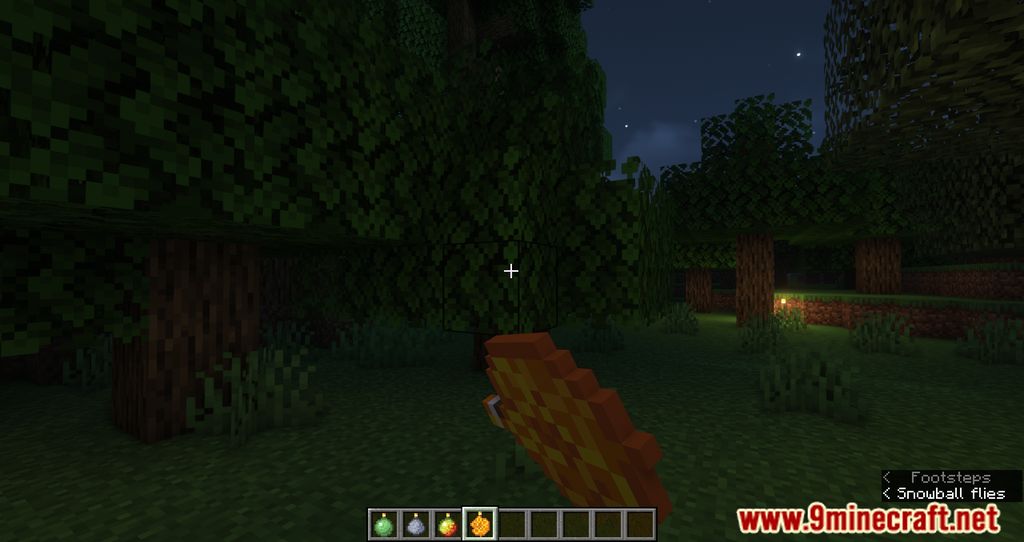 Throwable Torch Mod (1.19.4, 1.18.2) – Throwing Light Source onto the Walls 9