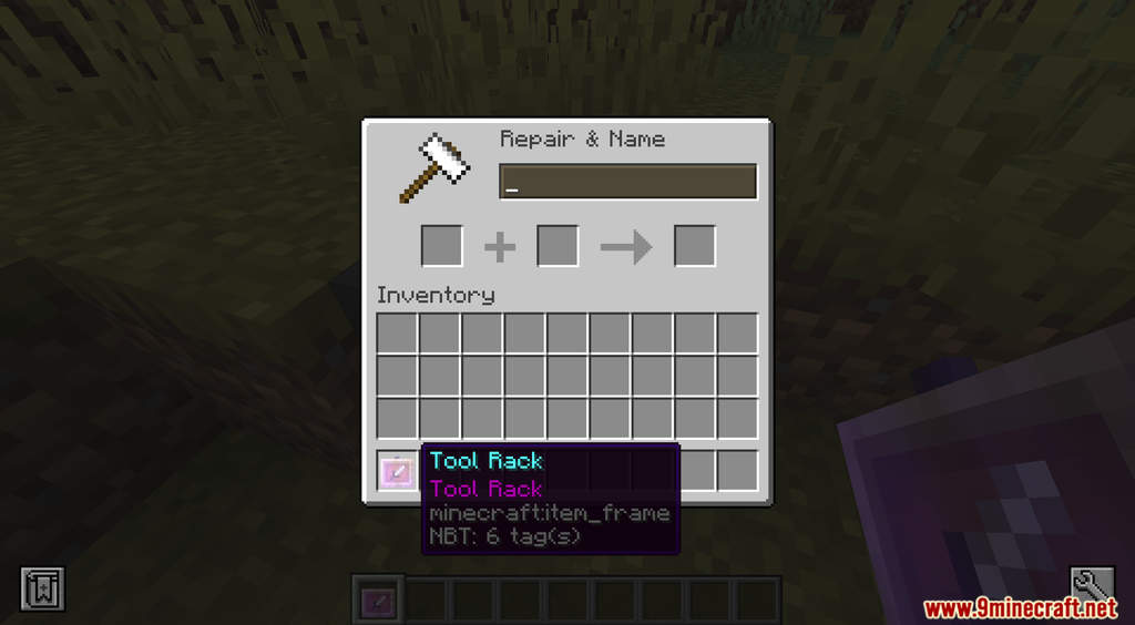 Tool Rack Data Pack (1.20.2, 1.19.4) - Store your Tools and Weapons! 4