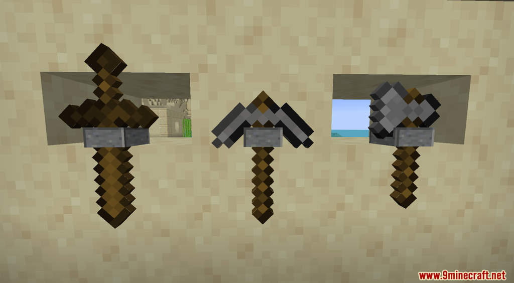 Tool Rack Data Pack (1.20.2, 1.19.4) - Store your Tools and Weapons! 7