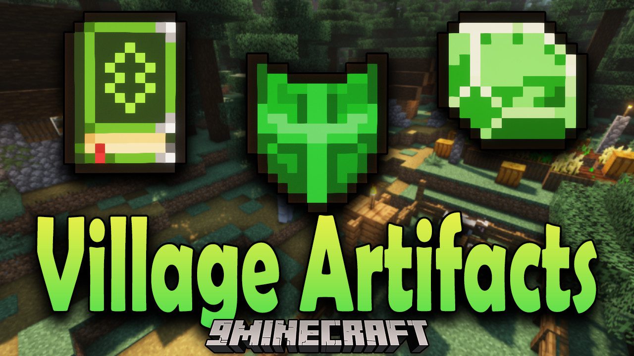 Village Artifacts Mod (1.20.1, 1.19.4) – Useful Special Items from the Villagers 1