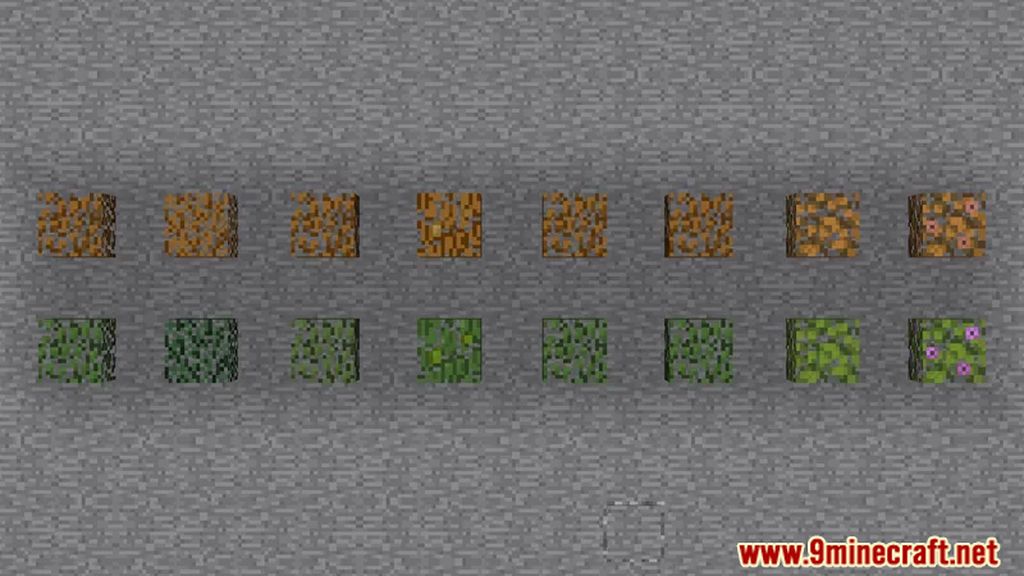 Visual Leaf Decay Resource Pack (1.20.6, 1.20.1) – Texture Pack 3